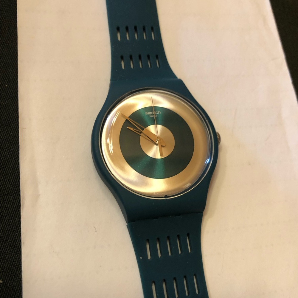 Forest Green Swatch Watch – Unisex – Like New